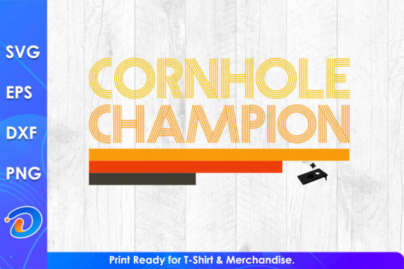 Cornhole Champion Gaming Gifts Shirt: Graphics for Crafts
