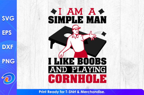 Cornhole Gaming Graphics for Crafts