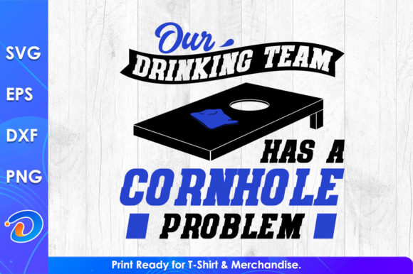 Cornhole Gaming Graphics for Crafts Branding