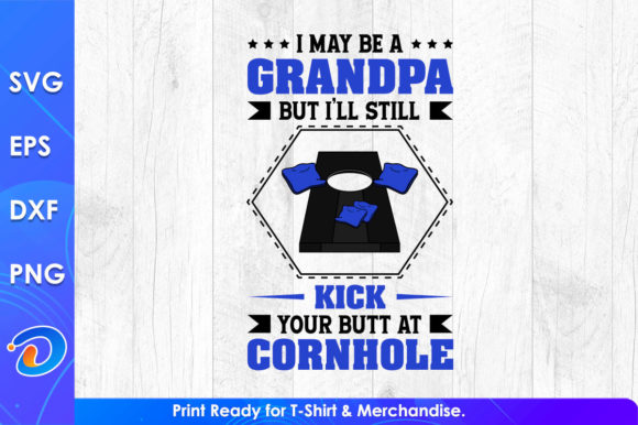 Grandpa Cornhole Graphics for Crafts