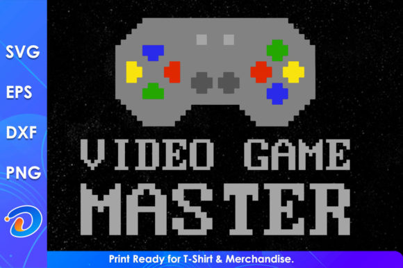 Video Game Master Graphics for Crafts